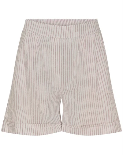 Marta du Chateau - MDCSophia Shorts - Panna Old Rose Stripe